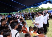 Presiden Joko Widodo Sambangi Korban Gempa Bumi di Maluku Tengah