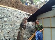 Hujan Sehari Penuh, Talud di Atas Pemukiman Longsor