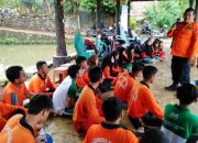Pelajar Banyumas Ikuti Simulasi Gladi Lapangan Penanggulangan Bencana Alam