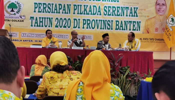 Jelang Pilkada, Golkar Banten Panaskan Mesin Partai di Empat Daerah