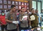 Polisi Ungkap Jaringan Internasional Pengedar 10 Kg Sabu di Medan