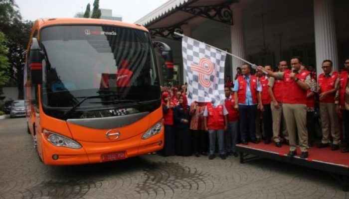 Anies Luncurkan Bus Antikorupsi, Berkampanye Keliling Sekolah-sekolah
