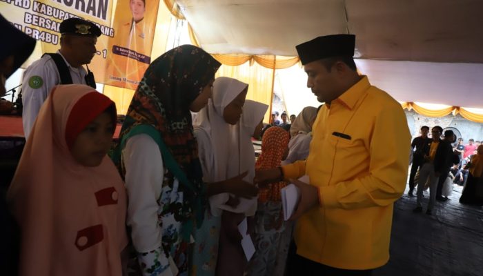 Ketua Dewan Eks Penggembala Kerbau Rayakan Syukuran Bareng Konstituen