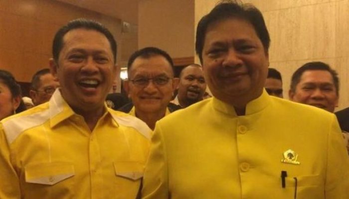 Damai Turun ke Golkar Bamsoet Diangkat Jadi Wakilnya Airlangga