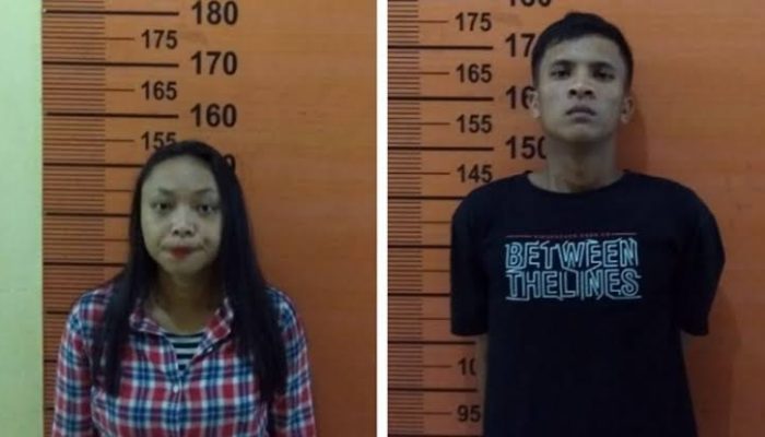 Polisi Tangkap Pasangan Pelaku Curanmor di Dalam Kamar Hotel