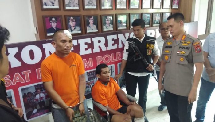 Dua Perampok Hp Milik Kepala Ombusmen Ditangkap