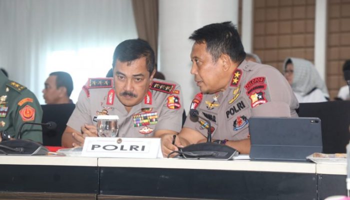 Kabaharkam Gelar Rapat Bahas Penanganan Bencana