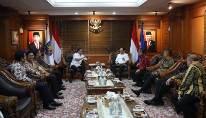 Mendagri Bahas Isu Kebangsaan Dengan Sekjen Parpol