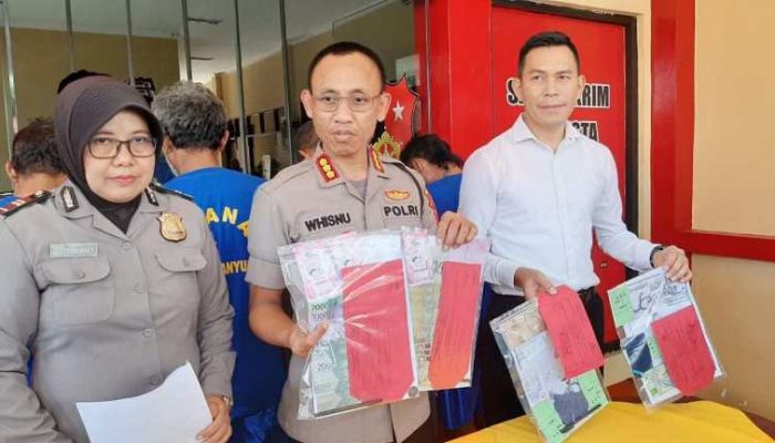 Polresta Banyumas Berhasil Ciduk Empat Pengecer Judi Togel