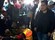 Bantuan banjir, Menteri BUMN terus berkolaborasi dengan BNPB