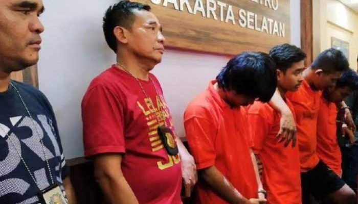 Polres Jakarta Selatan bekuk seluruh pelaku begal di Warteg Mamoka