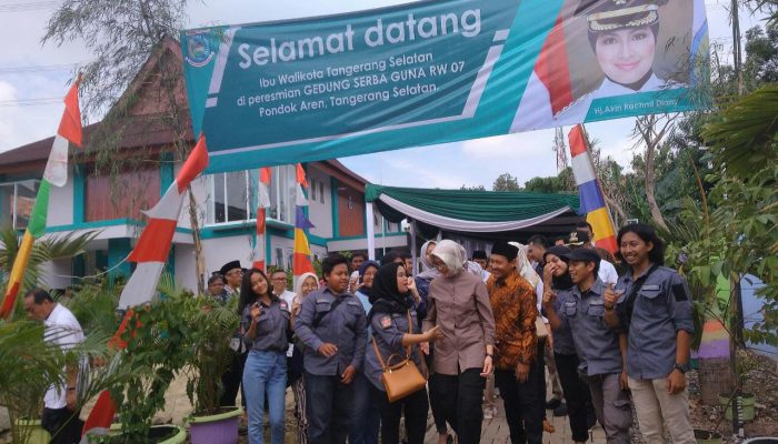 Satu Hari, Wali Kota Tangsel Resmikan Tiga Gedung di Pondok Aren