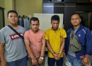 Duduk Dibawah Pohon Sawit, 2 Pria Dibekuk Polisi