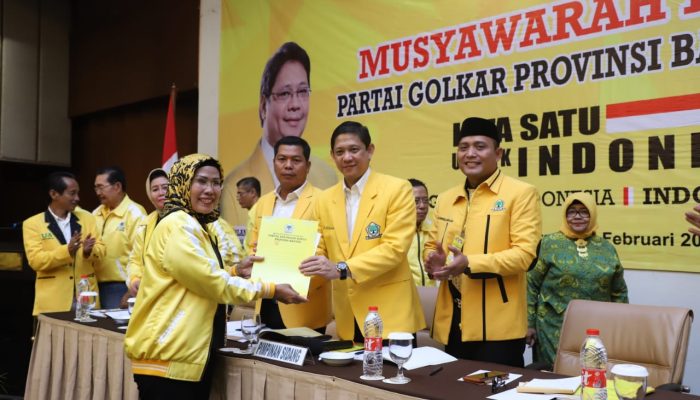 Kembali Pimpin Golkar Banten, Ratu Tatu Sinergikan Kader untuk Pilkada