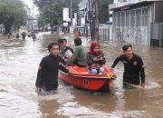 Banjir Jakarta pada Selasa sebabkan 3.565 jiwa mengungsi