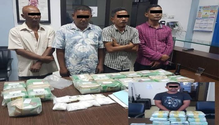 BNN Gagalkan Penyeludupan Sabu di Aceh dan Sumut