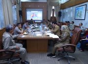 Sinergi TNI-Polri, Pemkab Serang Lakukan Disinfeksi Hingga ke Desa