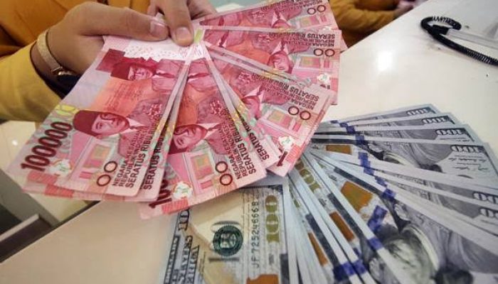 Rupiah Senin pagi hanya melemah tipis 5 poin