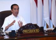 Presiden Jokowi evaluasi penerapan PSBB