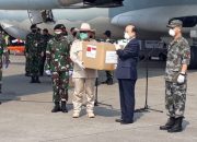 Menhan Prabowo kembali terima bantuan alat kesehatan dari China