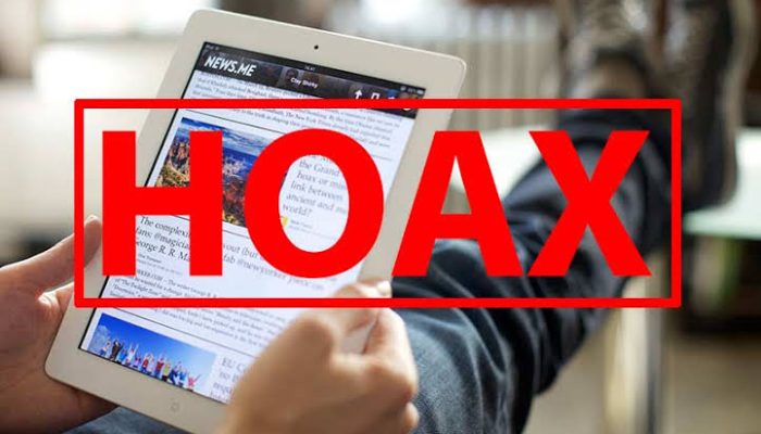 Penyebar Hoax Dinilai Bukan Orang Biasa