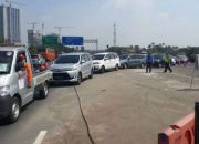Lalu lintas padat, Tol Jakarta-Cikampek diterapkan “contraflow”