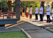 Presiden Shalat Idul Adha di halaman Wisma Bayurini