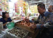 Melonjaknya Harga Telur, Walikota Serang Lakukan Sidak Pasar