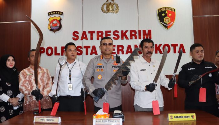Polres Serang kota Tetapkan Empat Tersangka Kasus Tawuran