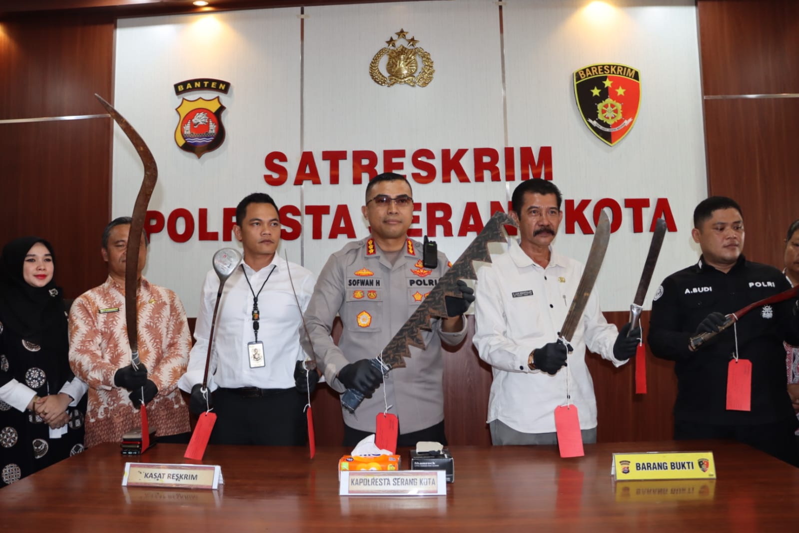 Polres Serang kota Tetapkan Empat Tersangka Kasus Tawuran