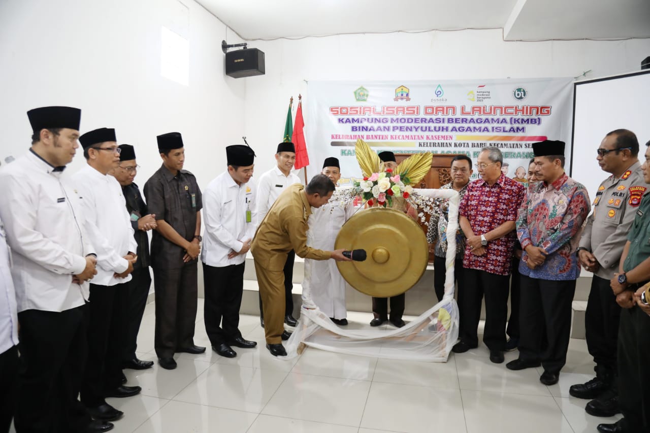 Pemkot  Serang Launching Kampung Moderasi Beragama