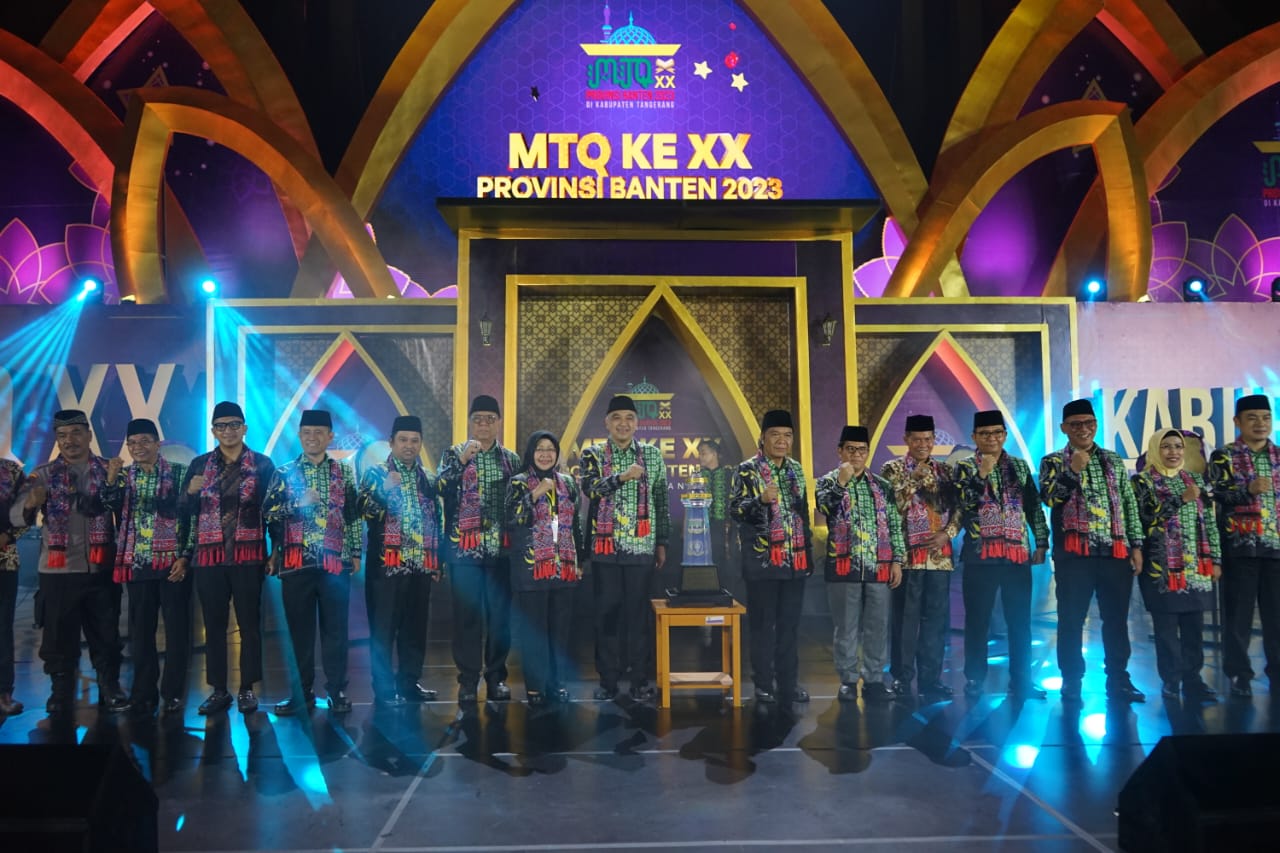 MTQ XX Tingkat Provinsi Banten Resmi Di Buka, Kafilah Kota Serang Siap Bersaing Meraih Juara