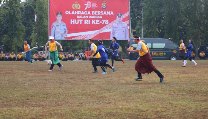 Meriahkan HUT RI Ke-78, Polda Banten Gelar Berbagai Lomba dan Turnamen