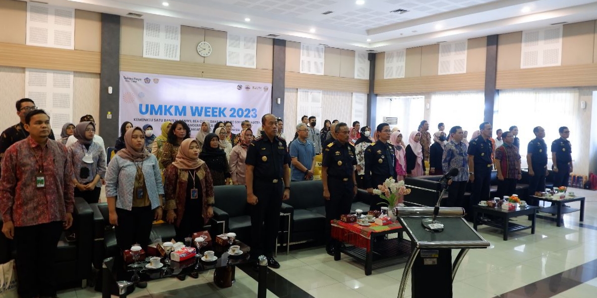 Edukasi Pelaku UMUM Kemenkeu Banten dan Bea Cukai Gelar UMKM Week