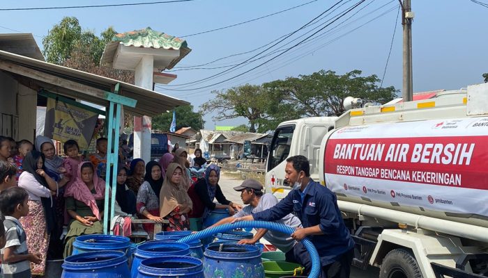 Hadapi Bencana Kekeringan, IKPP Serang Gelar Salat Istisqa dan Bantuan Air Bersih