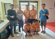 Polsek Balaraja Amankan 4 Pria Terlibat Kasus Pengeroyokan