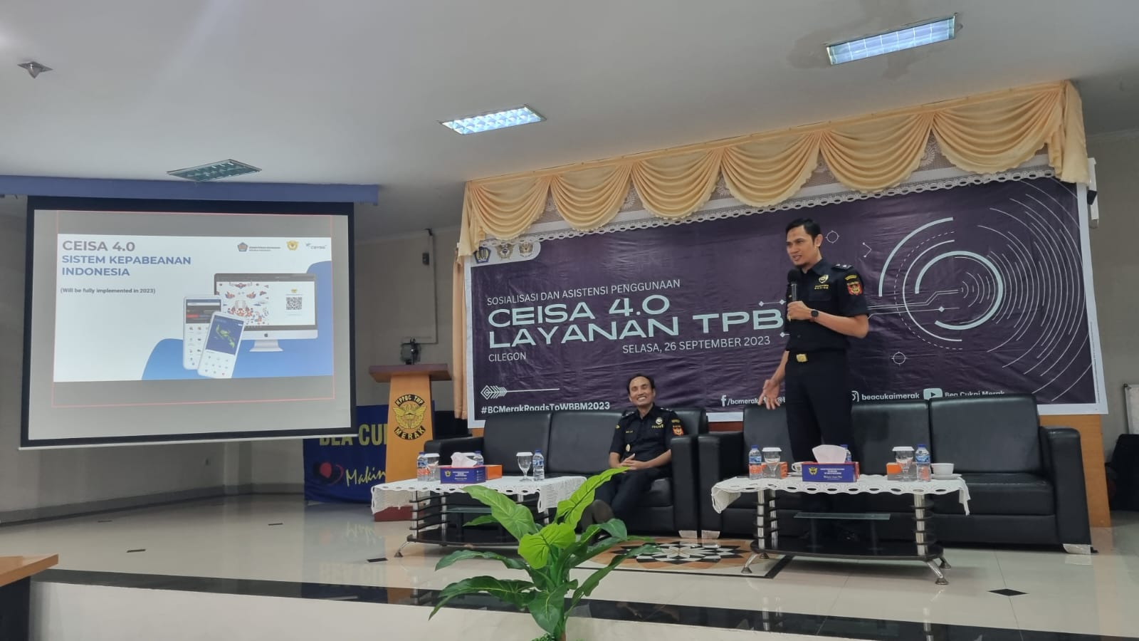 Berikan Sosialisasi, Bea Cukai Asistensi Penggunaan CEISA 4.0 Layanan TPB