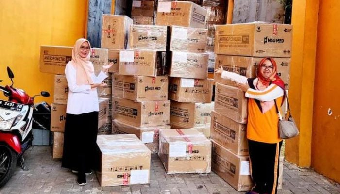 Pemkot Cilegon Dapat Bantuan 289 Antropometri Kit Dari Kementerian Kesehatan