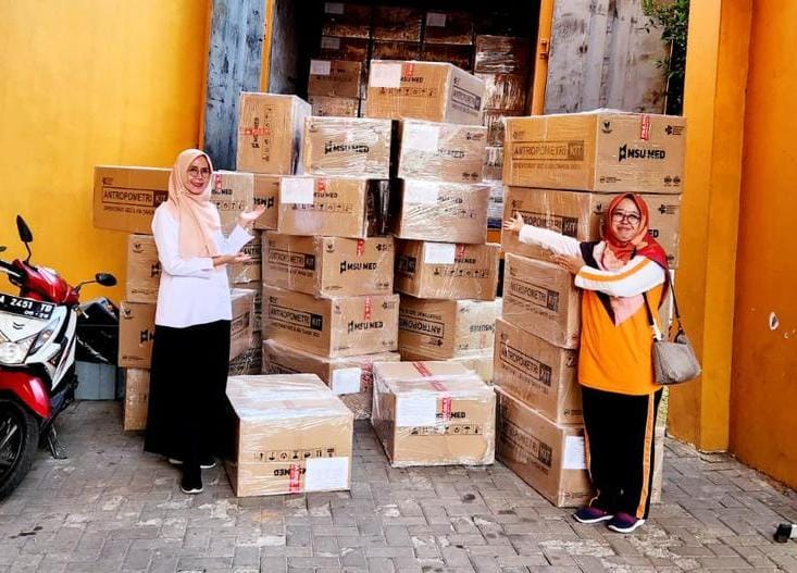 Pemkot Cilegon Dapat Bantuan 289 Antropometri Kit Dari Kementerian Kesehatan