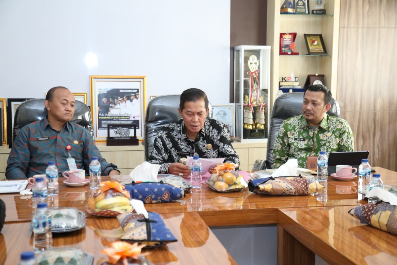 Pemkot Serang Terima  kunjungan Tim Uji Petik Mall Pelayanan Publik dan Percepatan Pelaksanaan Berusaha