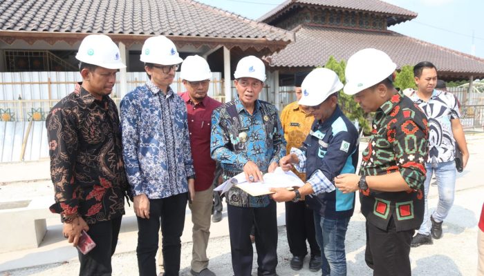 Walikota Serang Tinjau Lokasi Pembangunan Gedung Di Kota Serang