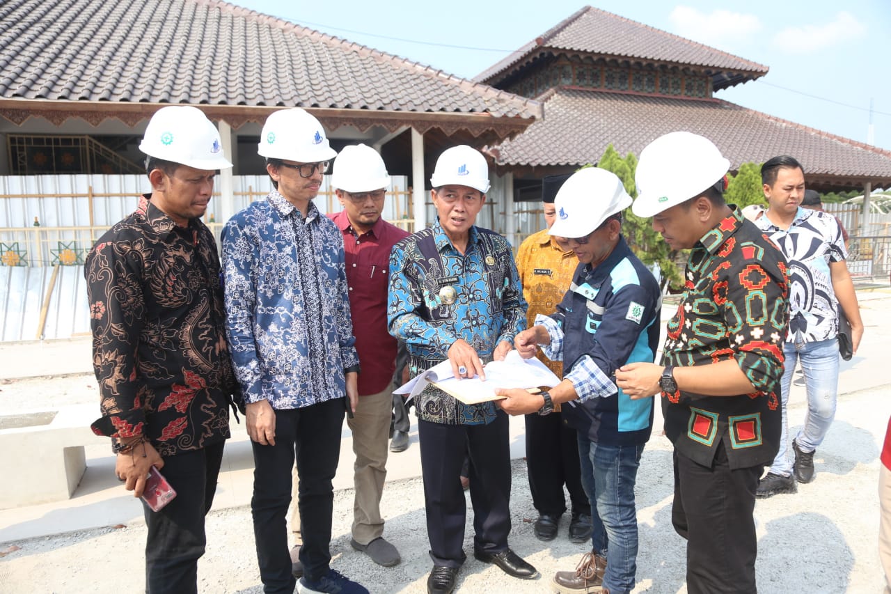 Walikota Serang Tinjau Lokasi Pembangunan Gedung Di Kota Serang