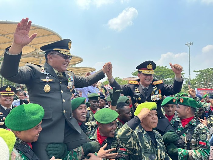 Kapolda Banten Hadiri Upacara HUT TNI ke-78
