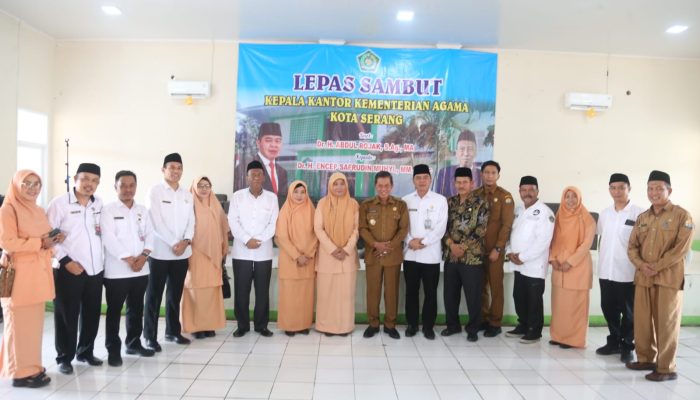Walikota Serang Hadiri Lepas Sambut Kepala Kemenag Kota Serang