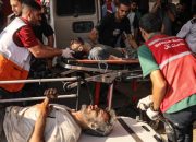 Kemenkes Palestina Umumkan Korban Gaza Meningkat 2.808 syahid,10.950 Luka-luka