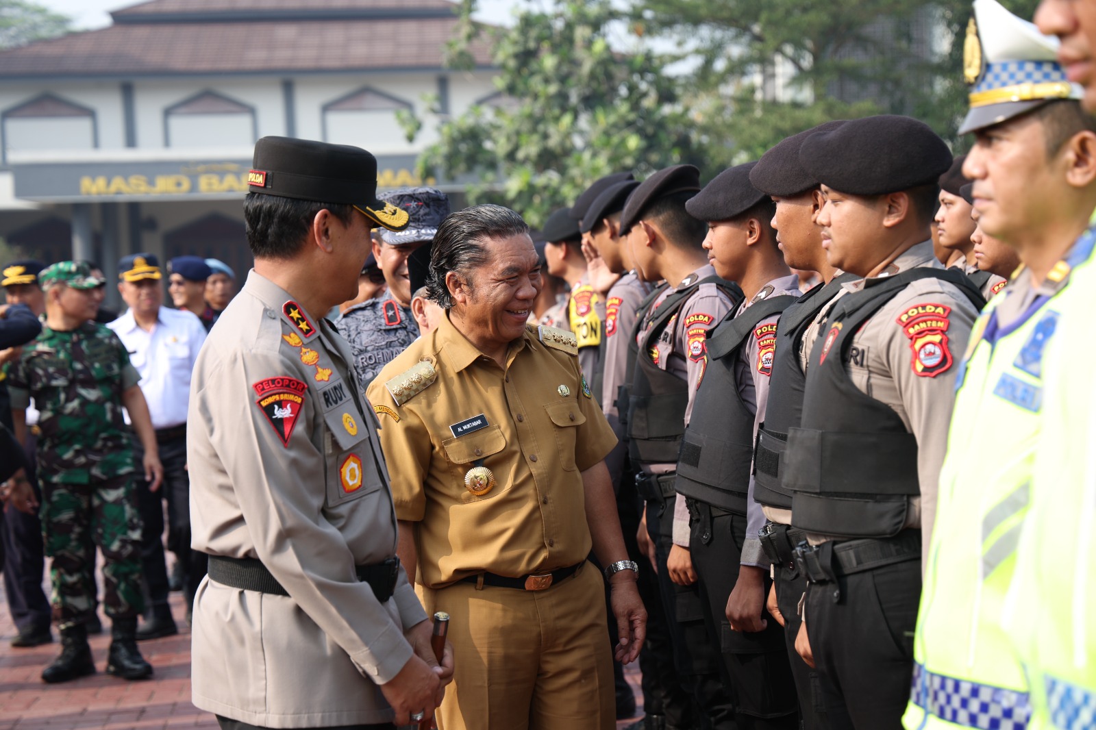 Hadiri Apel Gelar Pasukan Maung PJ Gubernur Banten Ajak Masyarakat Jaga Kamtibmas