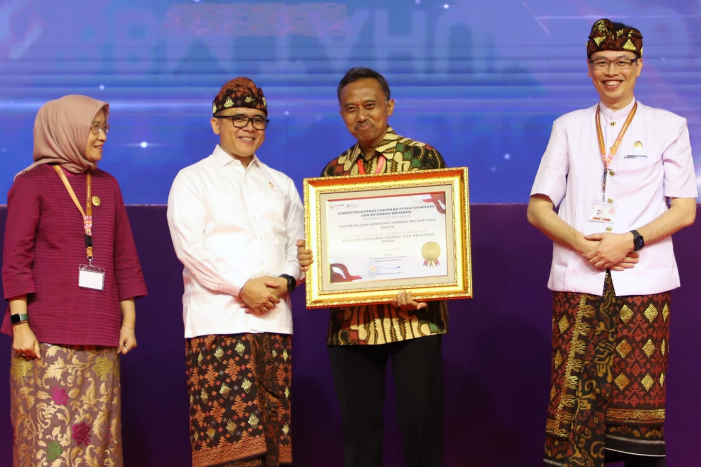 Kanwil DJBC Banten Torehkan Prestasi Gemilang, Raih Predikat WBBM Tahun 2023