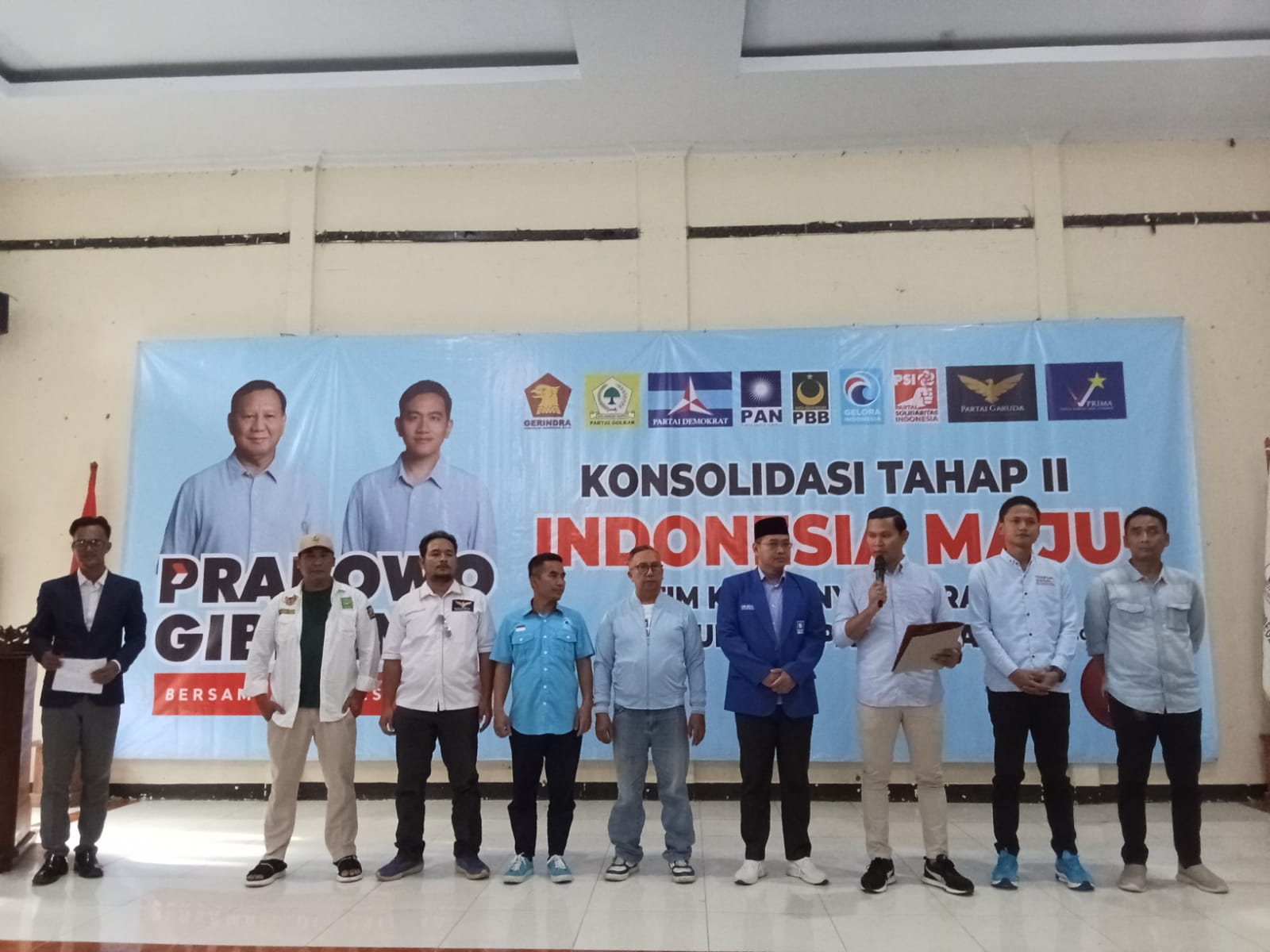 TKD Pandeglang Ikrar Menangkan Prabowo-Gibran Satu Putaran