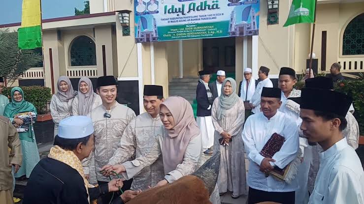 Pemkab Pandeglang Salurkan 95 Hewan Kurban