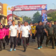 Meriahkan HUT Bhayangkara, Polres Serang Gelar Jalan Santai
